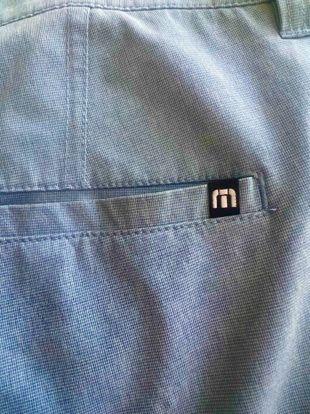 Travis Mathew Blue Golf Shorts